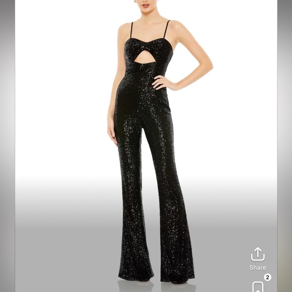 Mac Duggal sequin jumper
